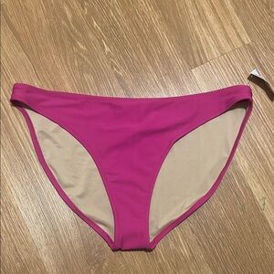 Old Navy Pink Bikini Bottom large new